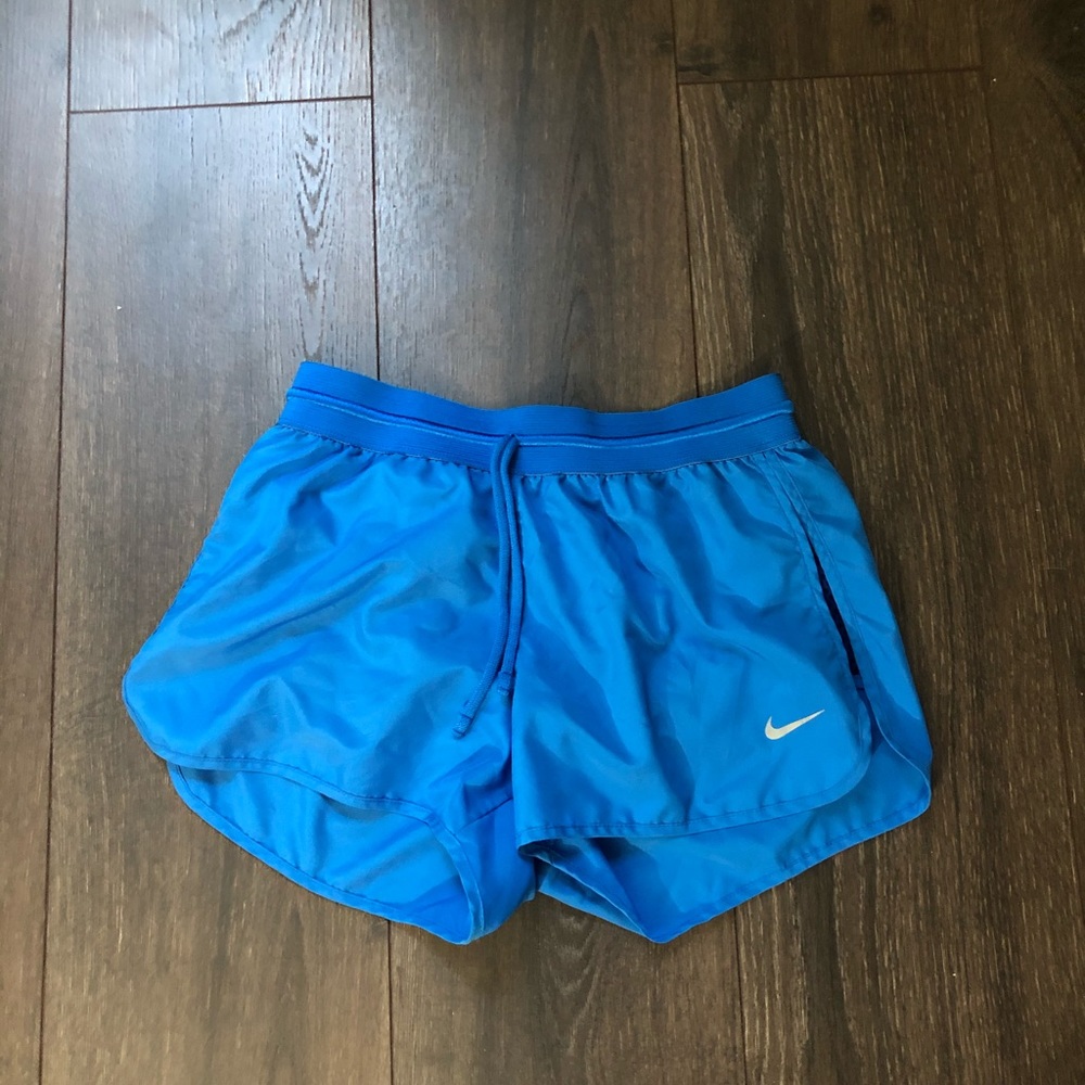 Kids Large/Adult X-Small Blue Nike Running Shorts